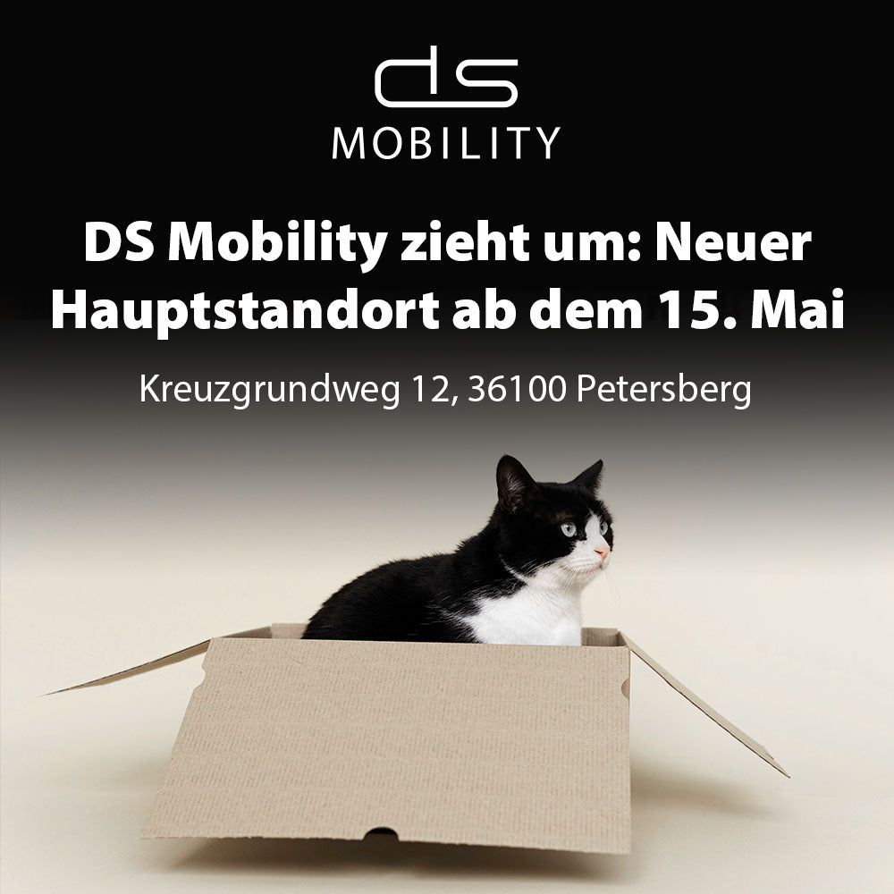 DS Mobility zieht um: Neuer Hauptstandort ab dem 15. Mai in Petersberg