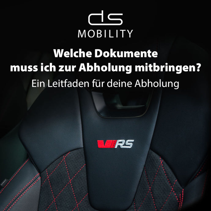 Welche Dokumente muss ich zur Abholung mitbringen?