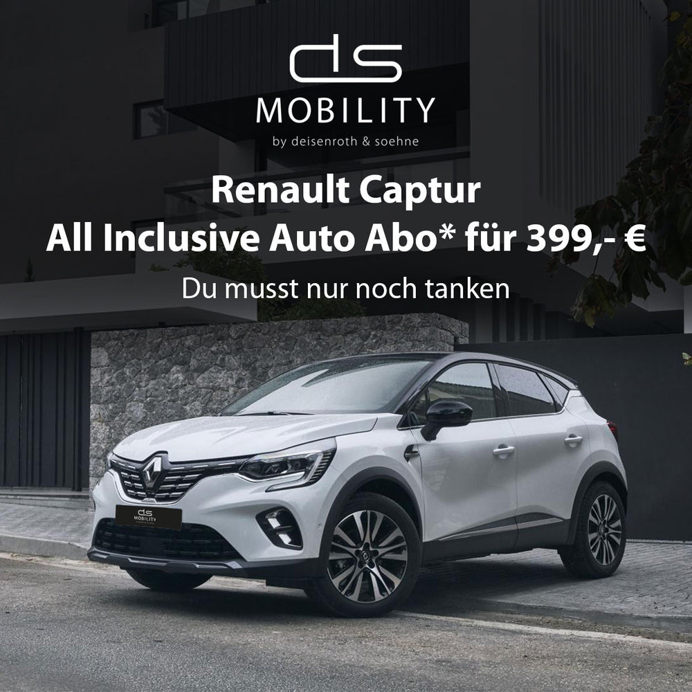 Unser neues Highlight-Angebot - Der Renault Captur für nur 399,- € mtl.